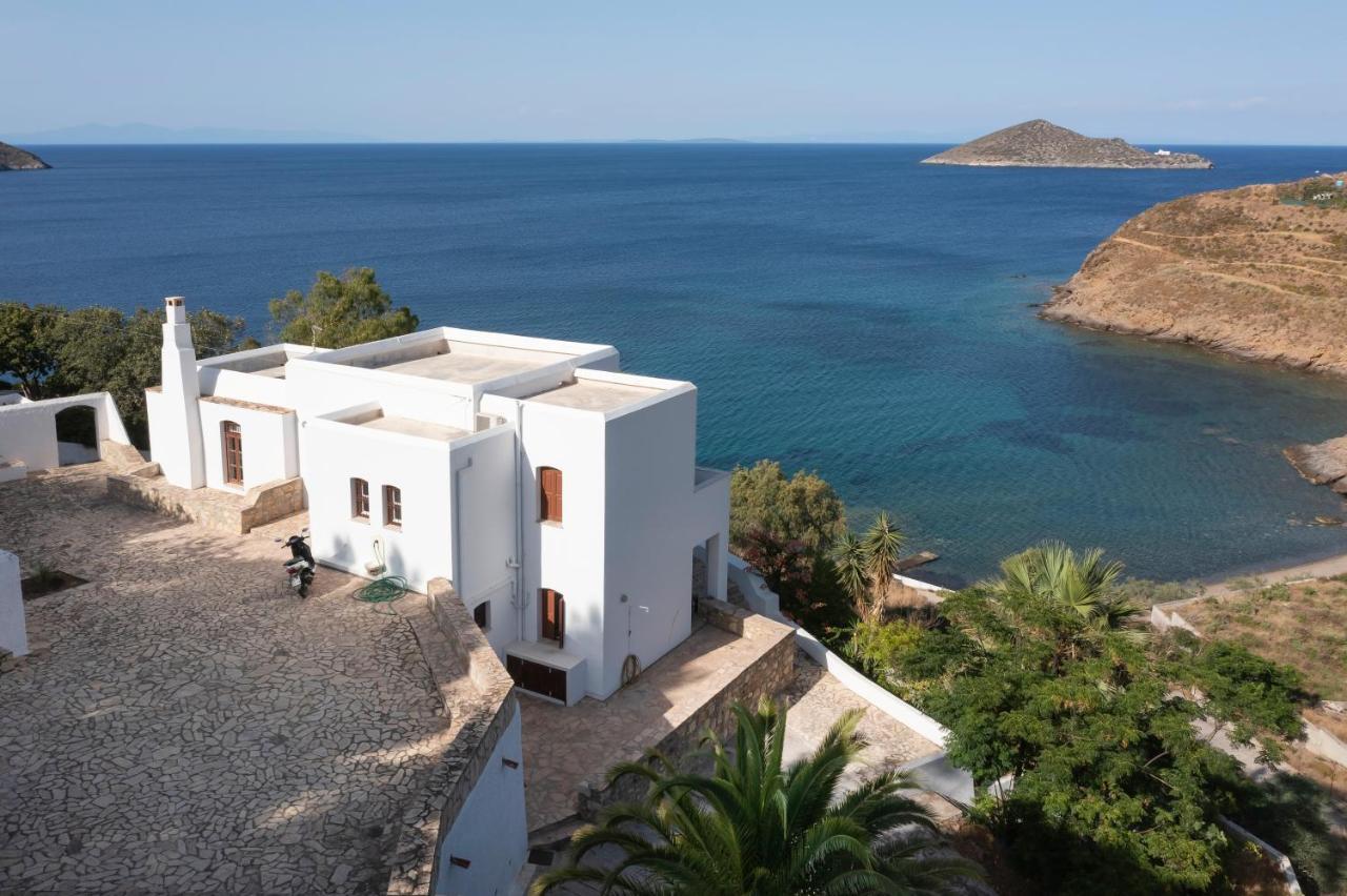Ivi Beach Front Villa, Leros Vromolithos Exterior foto